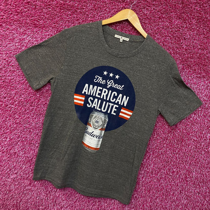 Budweiser The Greatest American Salute Tshirt size medium