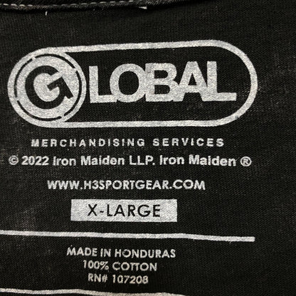 Iron Maiden Can I Play With Madness Mineral wash oversized Tshirt size XL