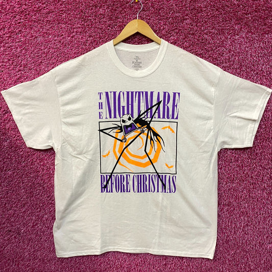 Tim Burton Nightmare Before Christmas Jack Skellington Mad T-Shirt XL