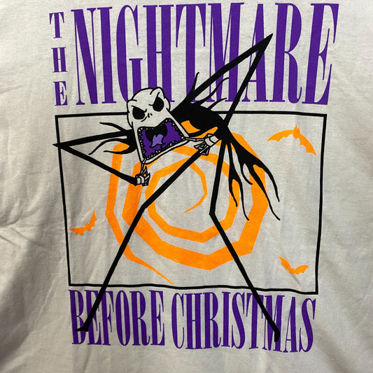 Tim Burton Nightmare Before Christmas Jack Skellington Mad T-Shirt XL