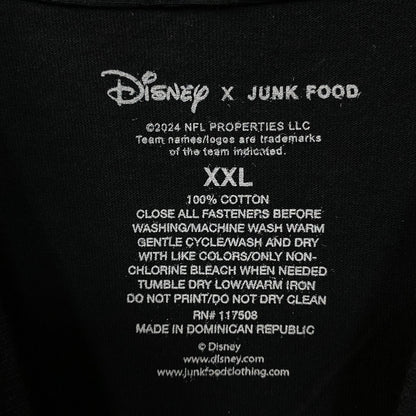 Junk Food x NFL Disney Mickey Mouse Kick Back New York Jets Shirt 2XL