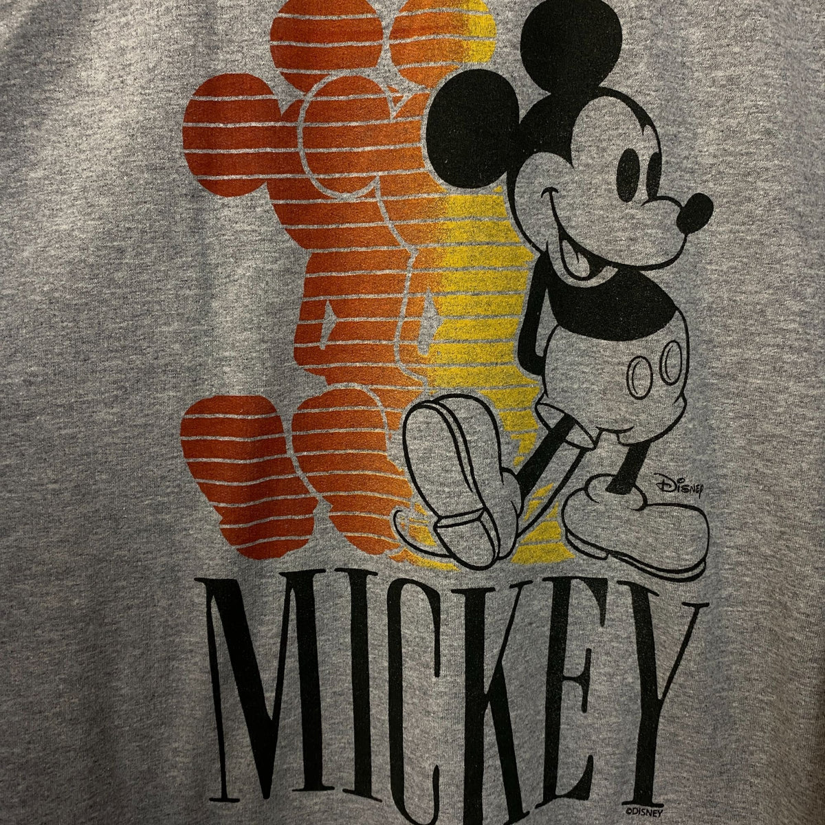 Junk Food x Disney Mickey Mouse Shadow Graphic Crewneck Sweatshirt XL