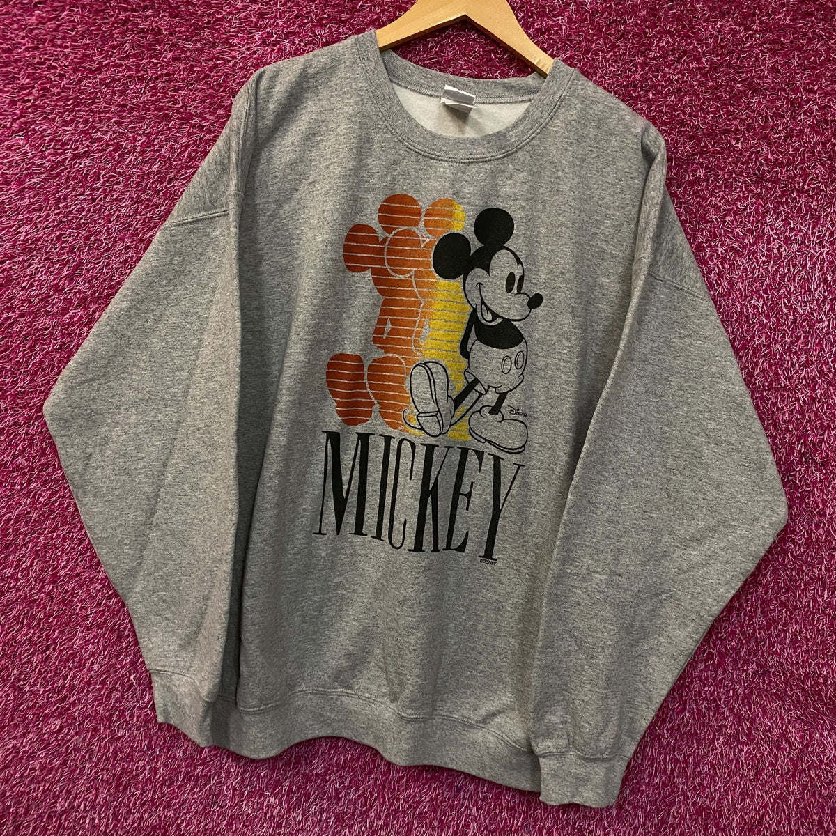 Junk Food x Disney Mickey Mouse Shadow Graphic Crewneck Sweatshirt XL