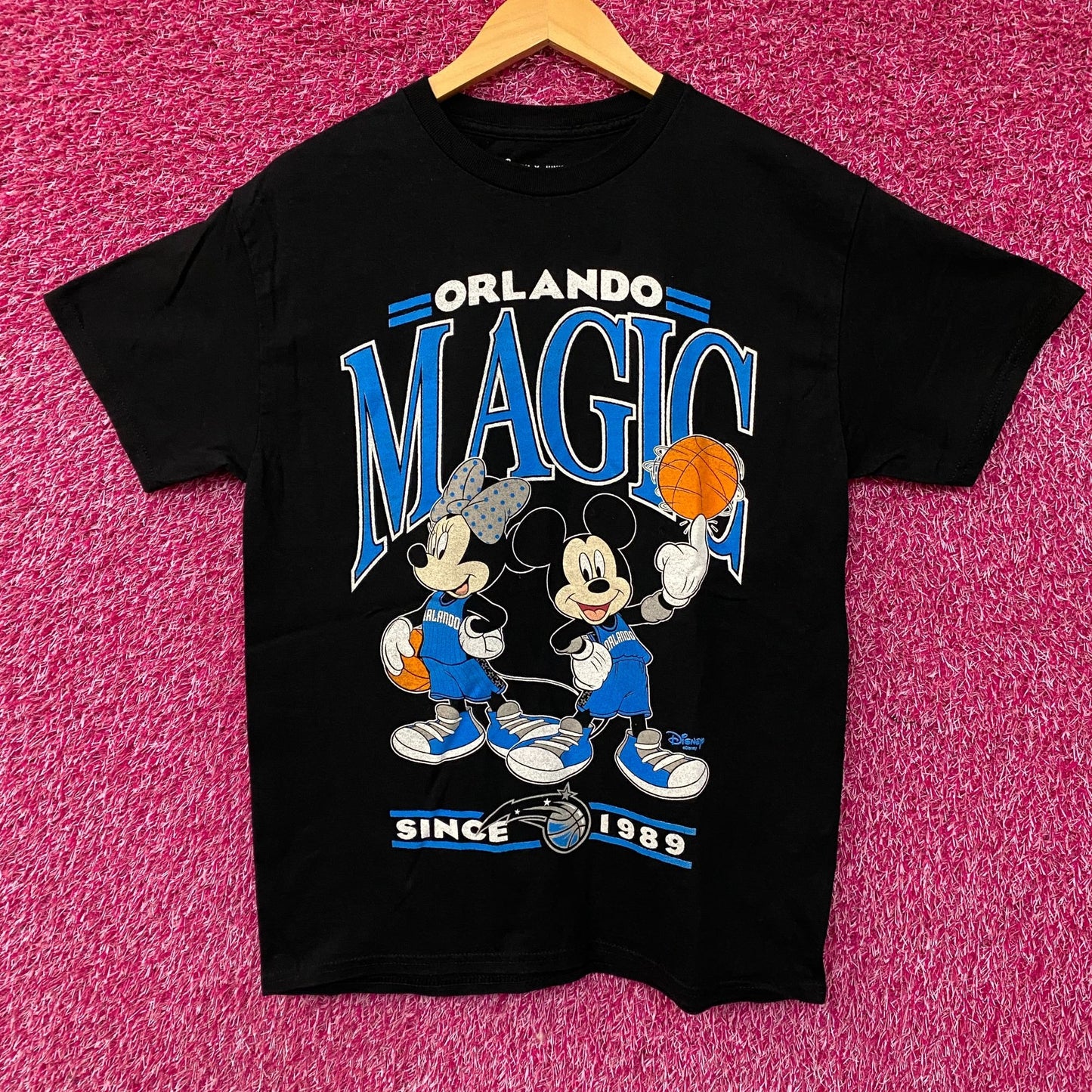 Disney x Junk Food Orlando Magic Mickey Squad Graphic T-Shirt Small