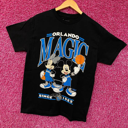 Disney x Junk Food Orlando Magic Mickey Squad Graphic T-Shirt Small