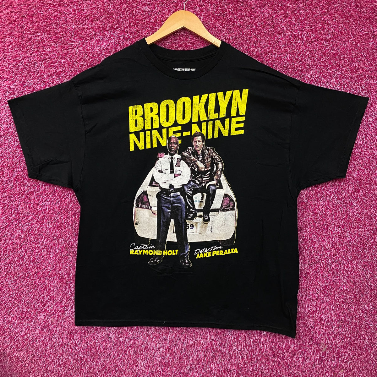 Brooklyn Nine-Nine Captain Holt & Detective Jake Peralta Homage T-Shirt 2XL