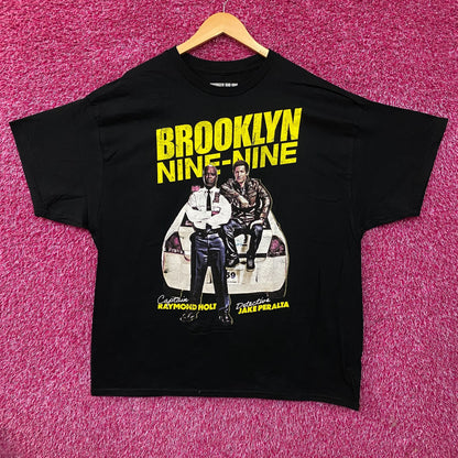 Brooklyn Nine-Nine Captain Holt & Detective Jake Peralta Homage T-Shirt 2XL