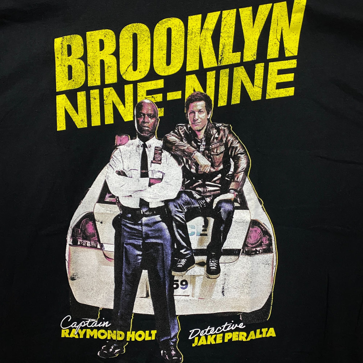 Brooklyn Nine-Nine Captain Holt & Detective Jake Peralta Homage T-Shirt 2XL