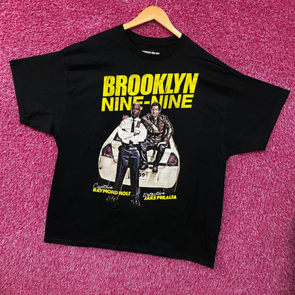 Brooklyn Nine-Nine Captain Holt & Detective Jake Peralta Homage T-Shirt 2XL