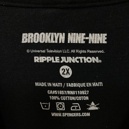 Brooklyn Nine-Nine Captain Holt & Detective Jake Peralta Homage T-Shirt 2XL