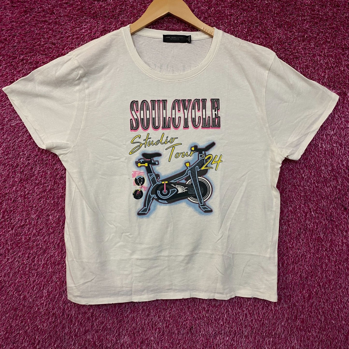 SoulCycle Studio Tour 24 Retro Graphic T-Shirt XL