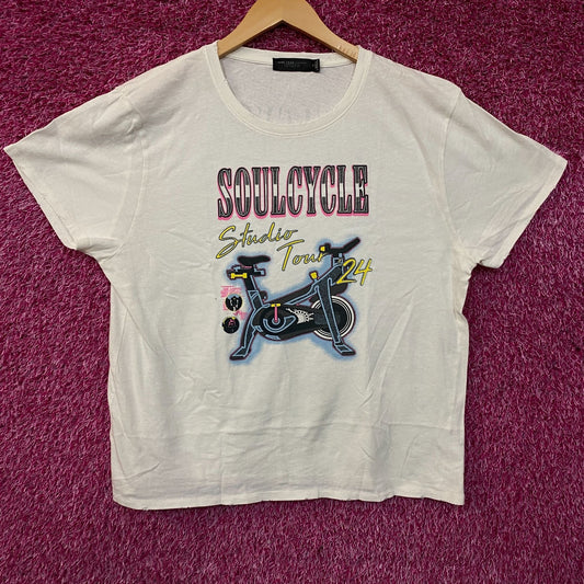 SoulCycle Studio Tour 24 Retro Graphic T-Shirt XL
