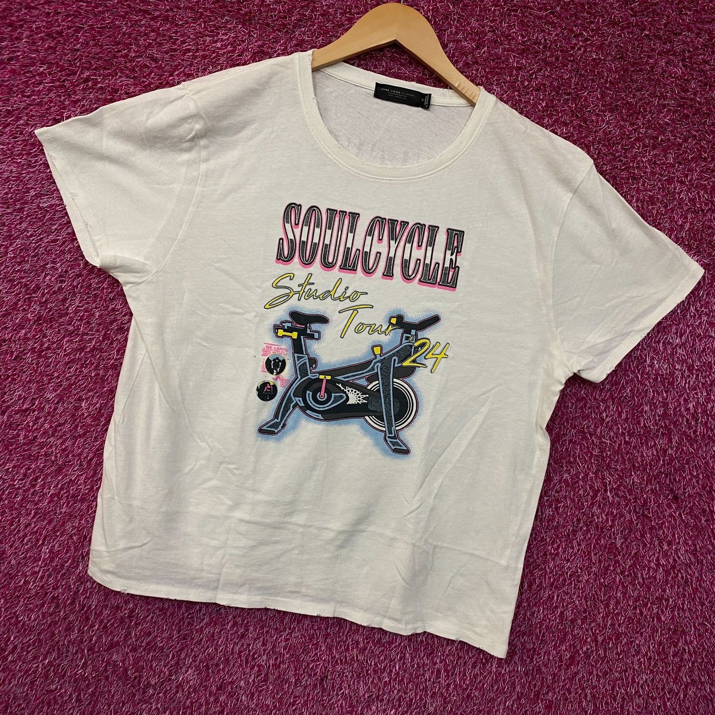 SoulCycle Studio Tour 24 Retro Graphic T-Shirt XL