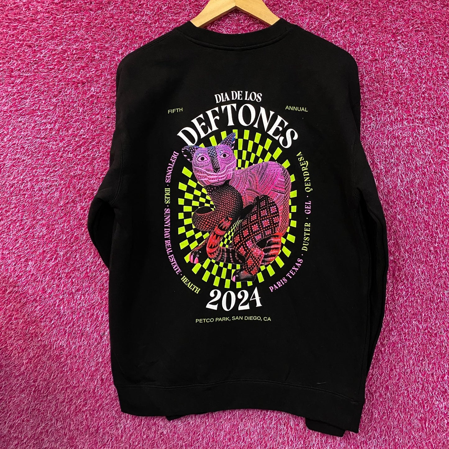 Deftones Dia De Los Deftones 2024 Crewneck size XL