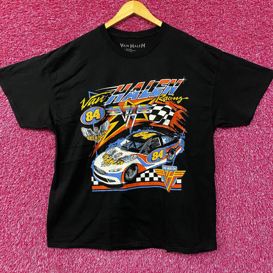 Van Helen Race Car 84 Graphic Design T-Shirt XL