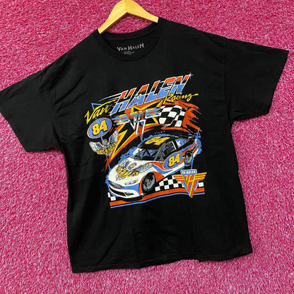 Van Helen Race Car 84 Graphic Design T-Shirt XL