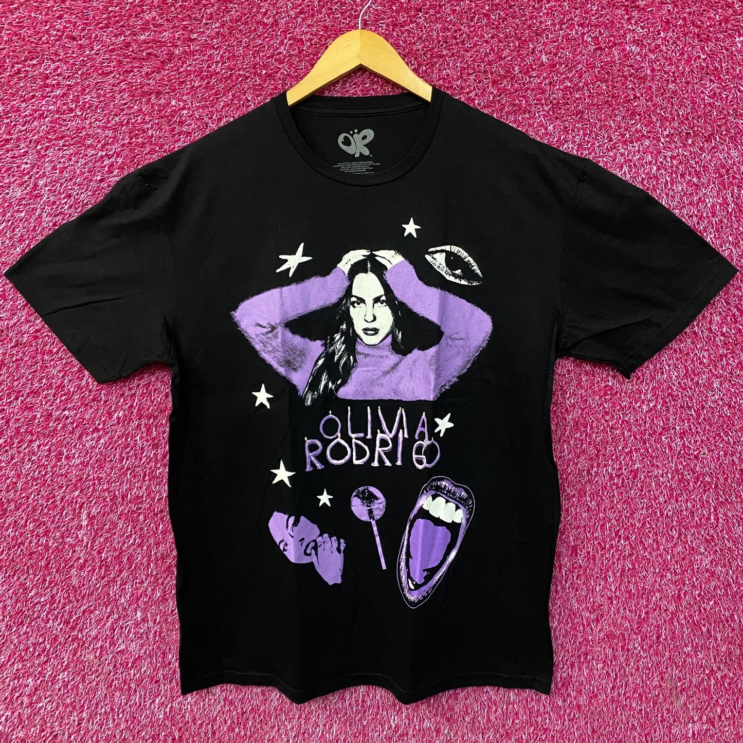 Olivia Rodrigo Guts Album World Tour T-Shirt XL