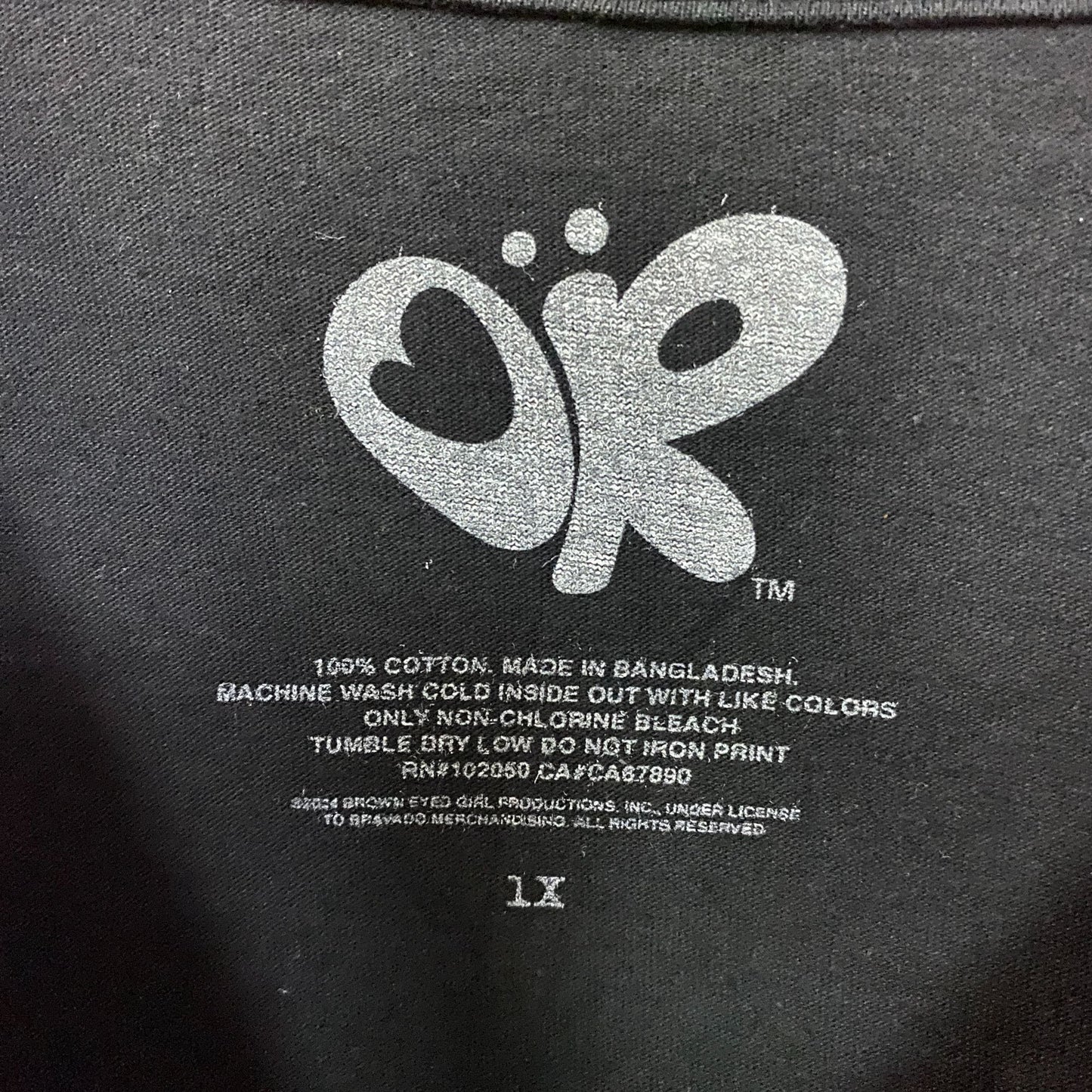 Olivia Rodrigo Guts Album World Tour T-Shirt XL