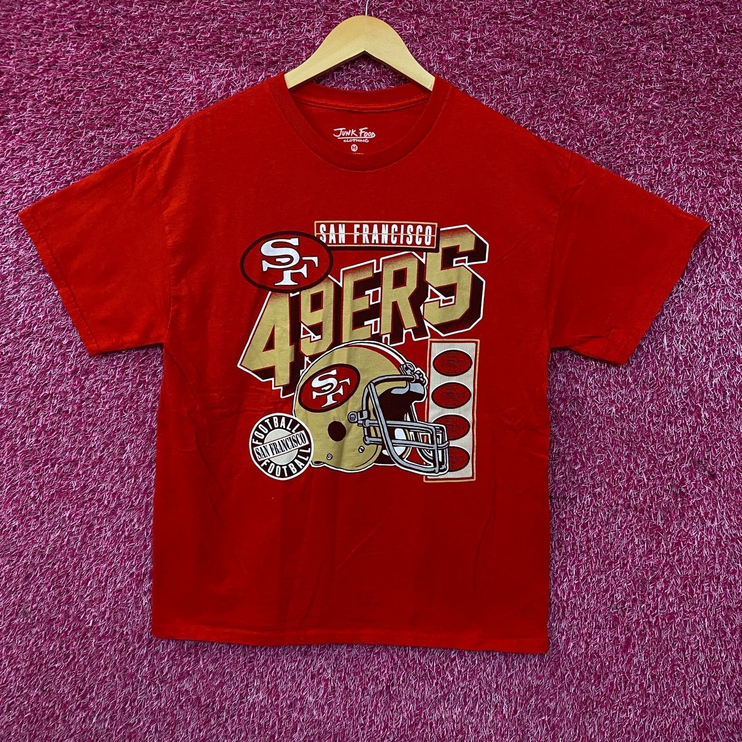 Junk Food San Francisco 49ers Graphic T-Shirt Medium