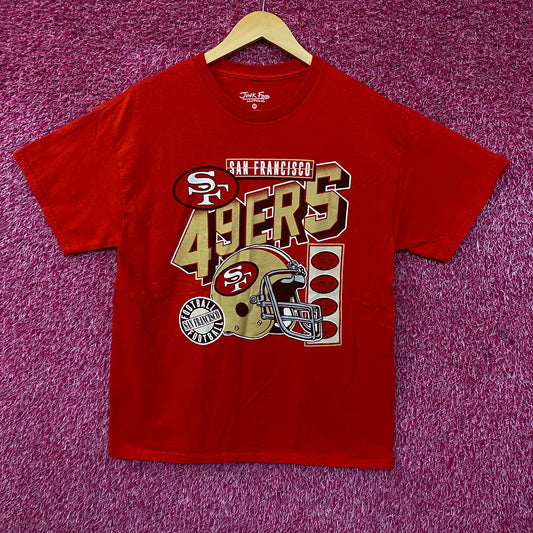 Junk Food San Francisco 49ers Graphic T-Shirt Medium