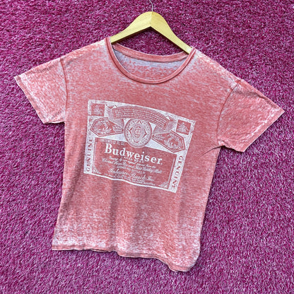 Budweiser 1980'S Logo Croptop small
