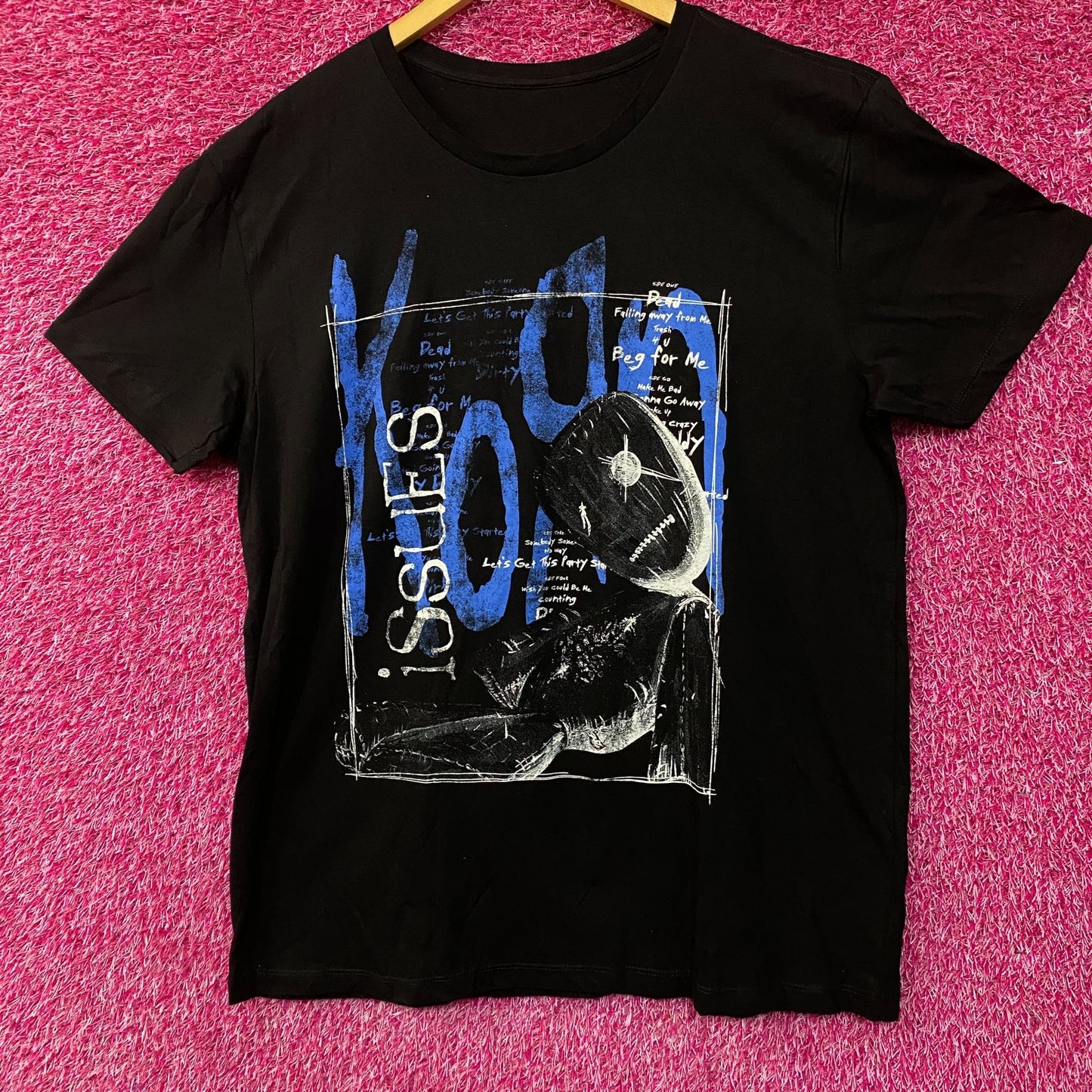 Korn Issues Album Cover Art Nu Metal T-Shirt XL