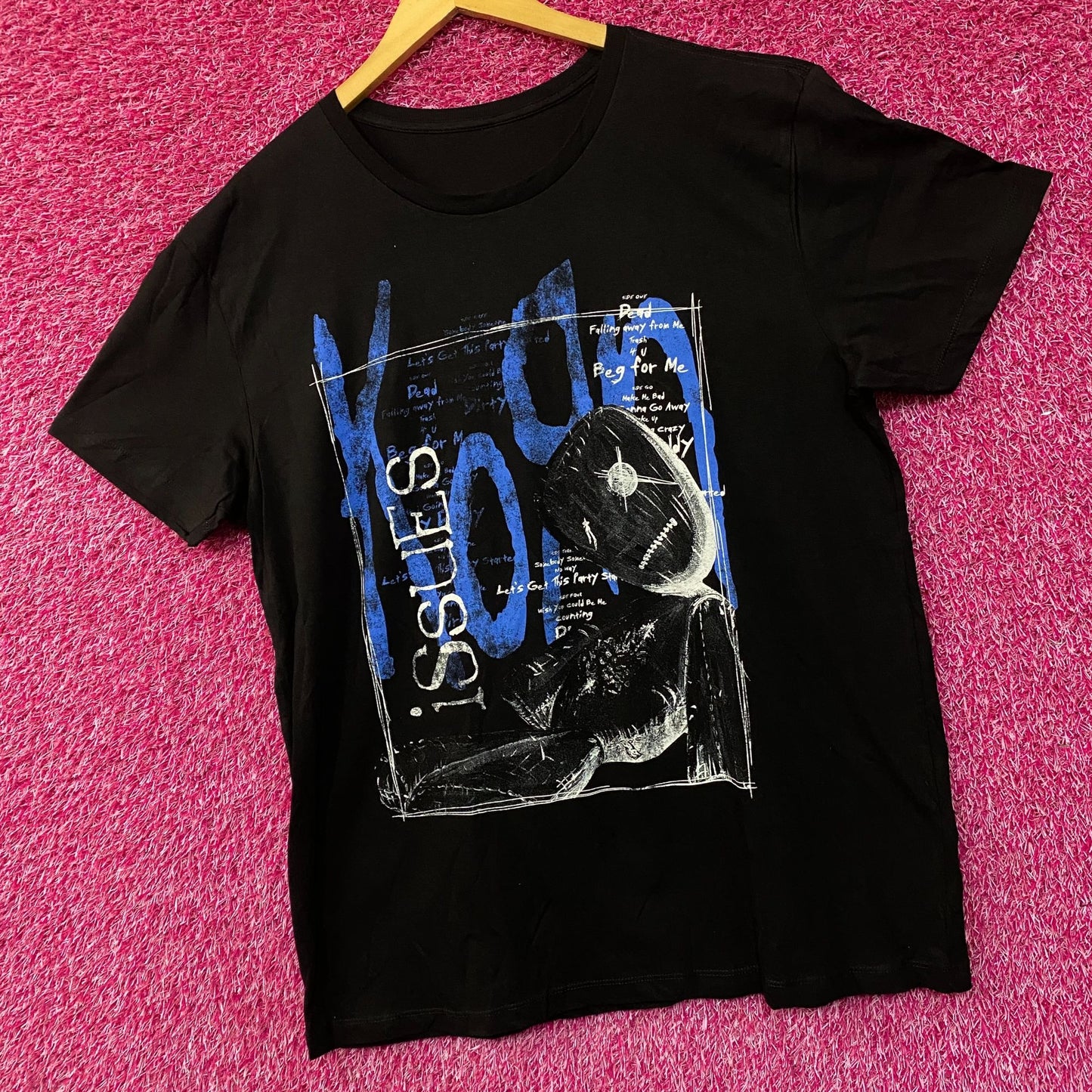 Korn Issues Album Cover Art Nu Metal T-Shirt XL