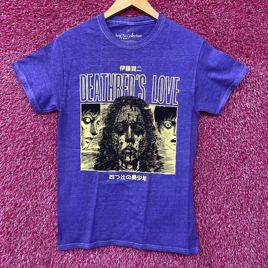 Junji Ito Collection Deathbeds Love Horror Manga Graphic Design T-Shirt Small