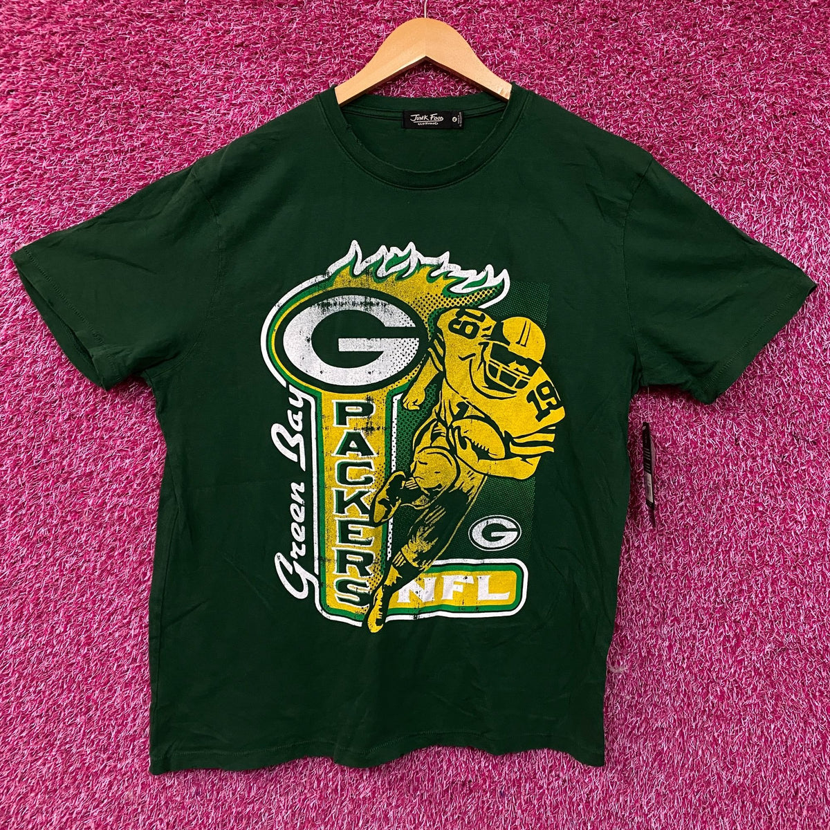 Junk Food Clothing Green Bay Packers Running Back Graphic T-Shirt XL