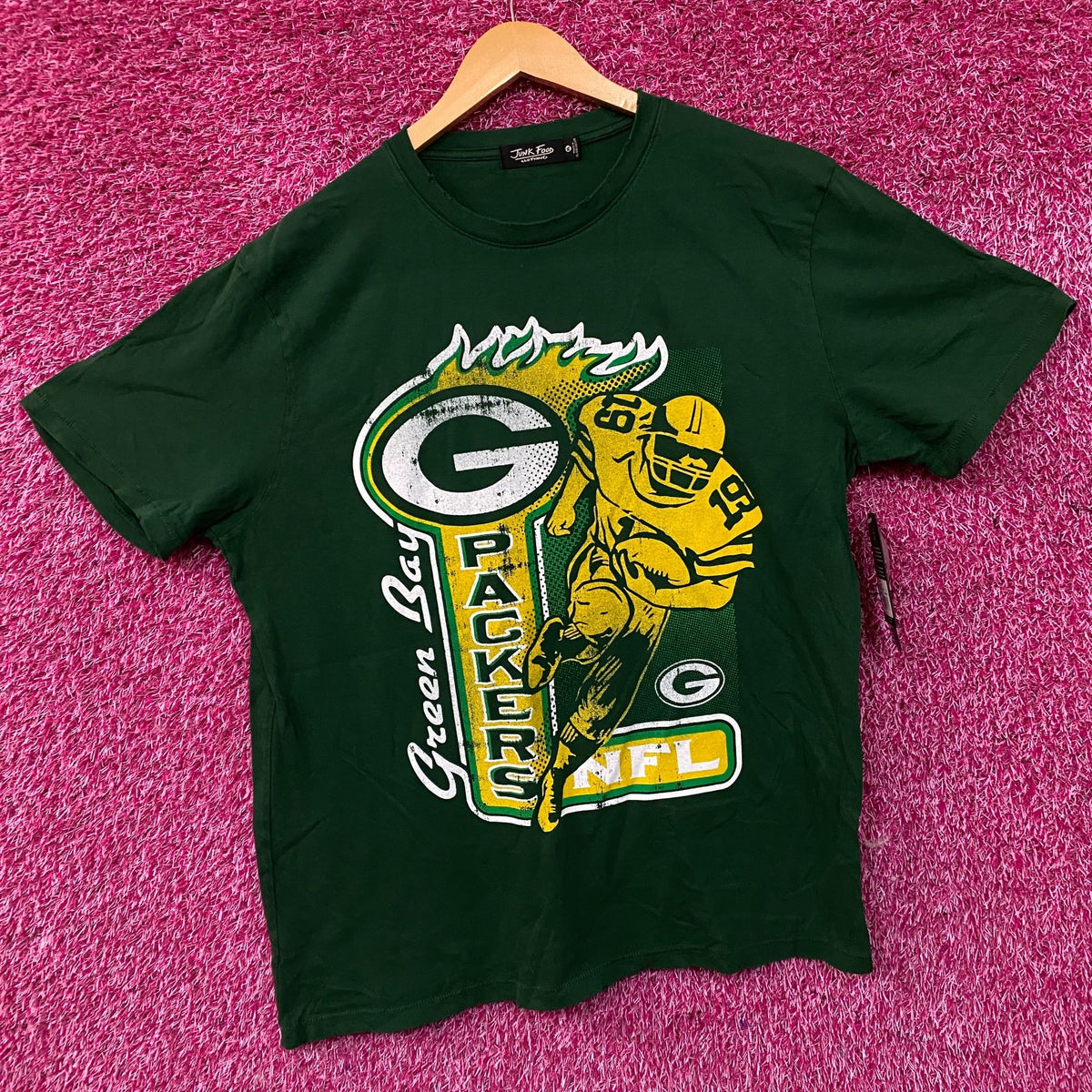 Junk Food Clothing Green Bay Packers Running Back Graphic T-Shirt XL