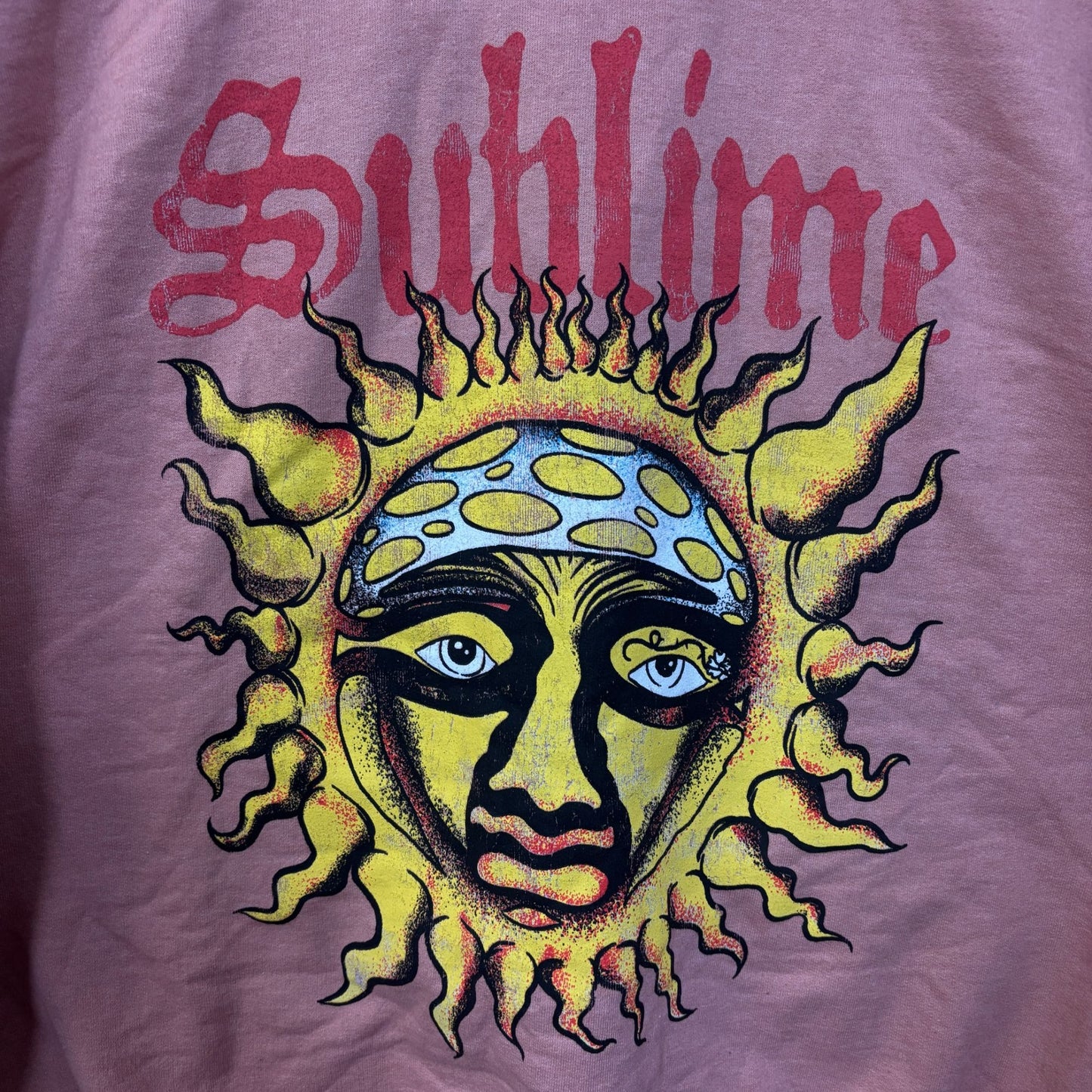 Sublime 40 oz to Freedom Cover Ska Band Crewneck Sweater M