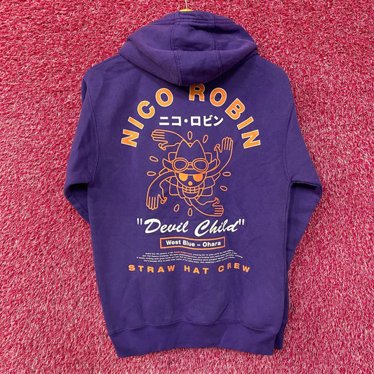 One Piece Nico Robin Hoodie size Small