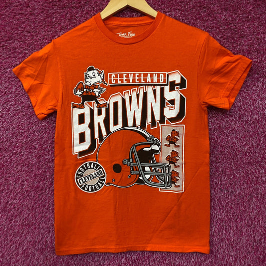 Junk Food Clothing NFL Cleveland Browns Checkdown Flea Market Tee XS