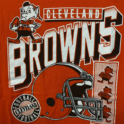 Junk Food Clothing NFL Cleveland Browns Checkdown Flea Market Tee XS