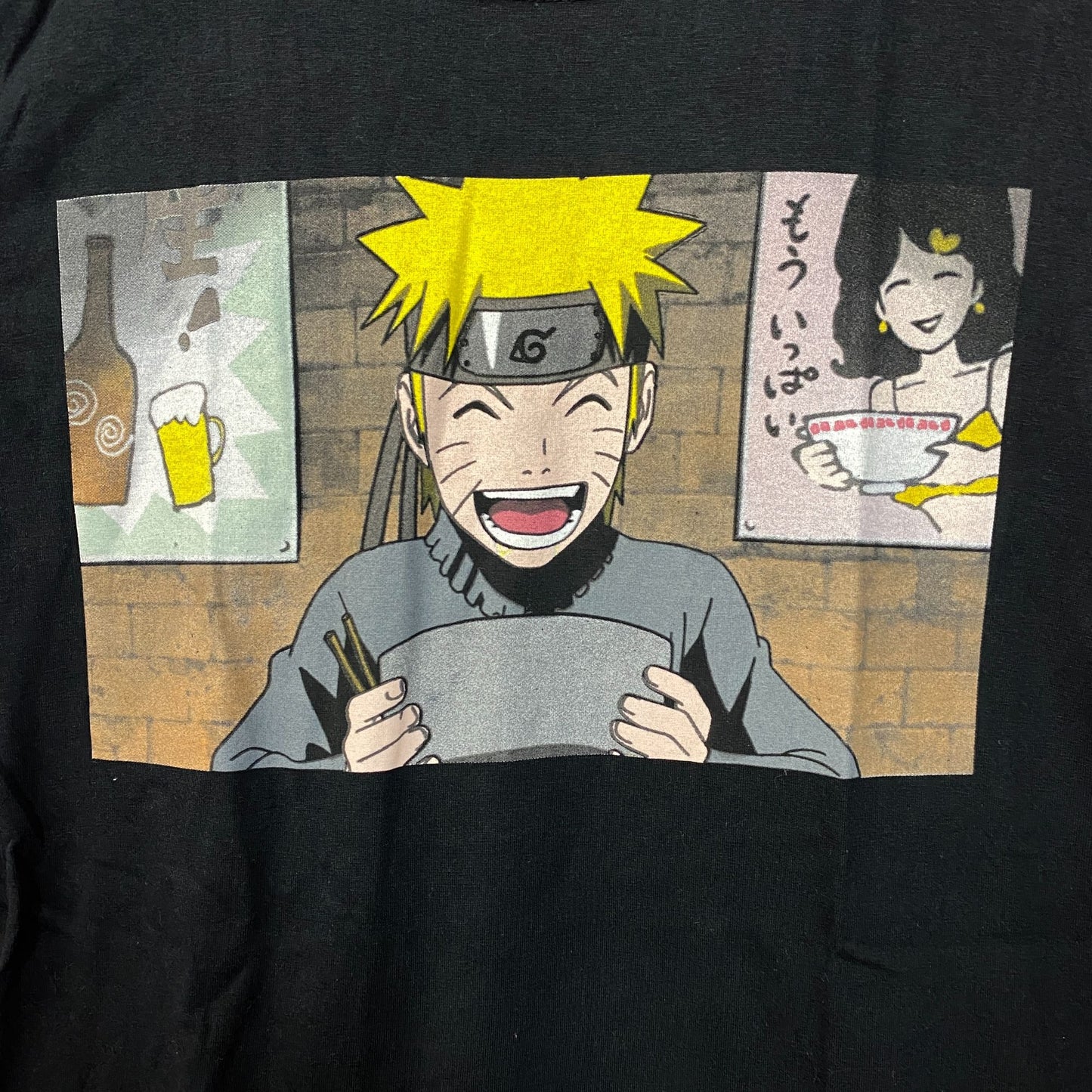Naruto Shippuden Ichiraku Ramen Shop Anime T-Shirt Small