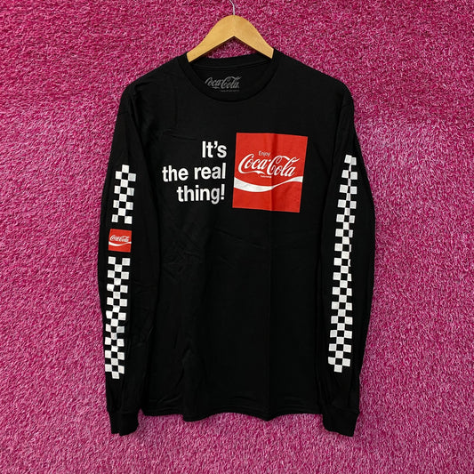 Coca-Cola Its The Real Thing Enjoy Coke Promo Long Sleeve medium