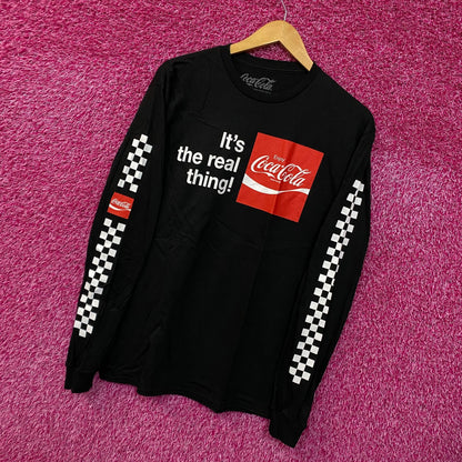 Coca-Cola Its The Real Thing Enjoy Coke Promo Long Sleeve medium