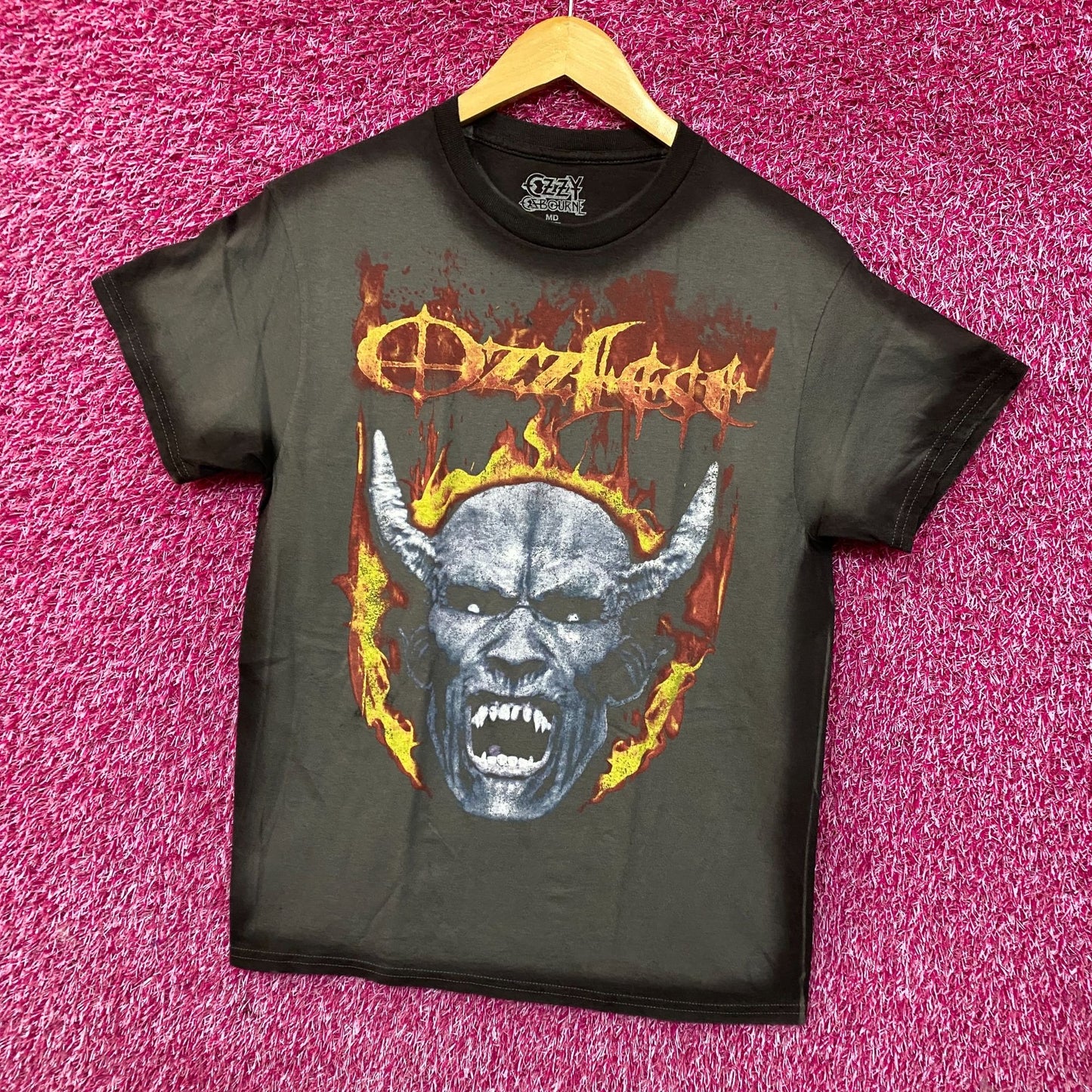 Ozzfest Metal Bands Music Festival Tour Rock T-Shirt Medium