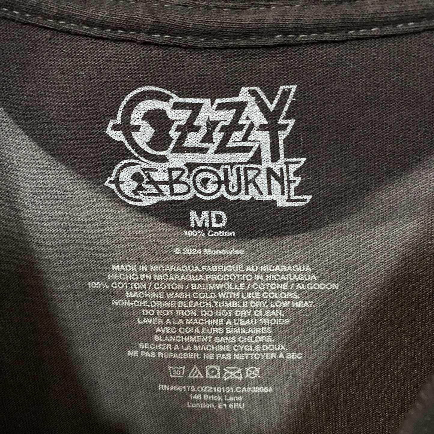 Ozzfest Metal Bands Music Festival Tour Rock T-Shirt Medium
