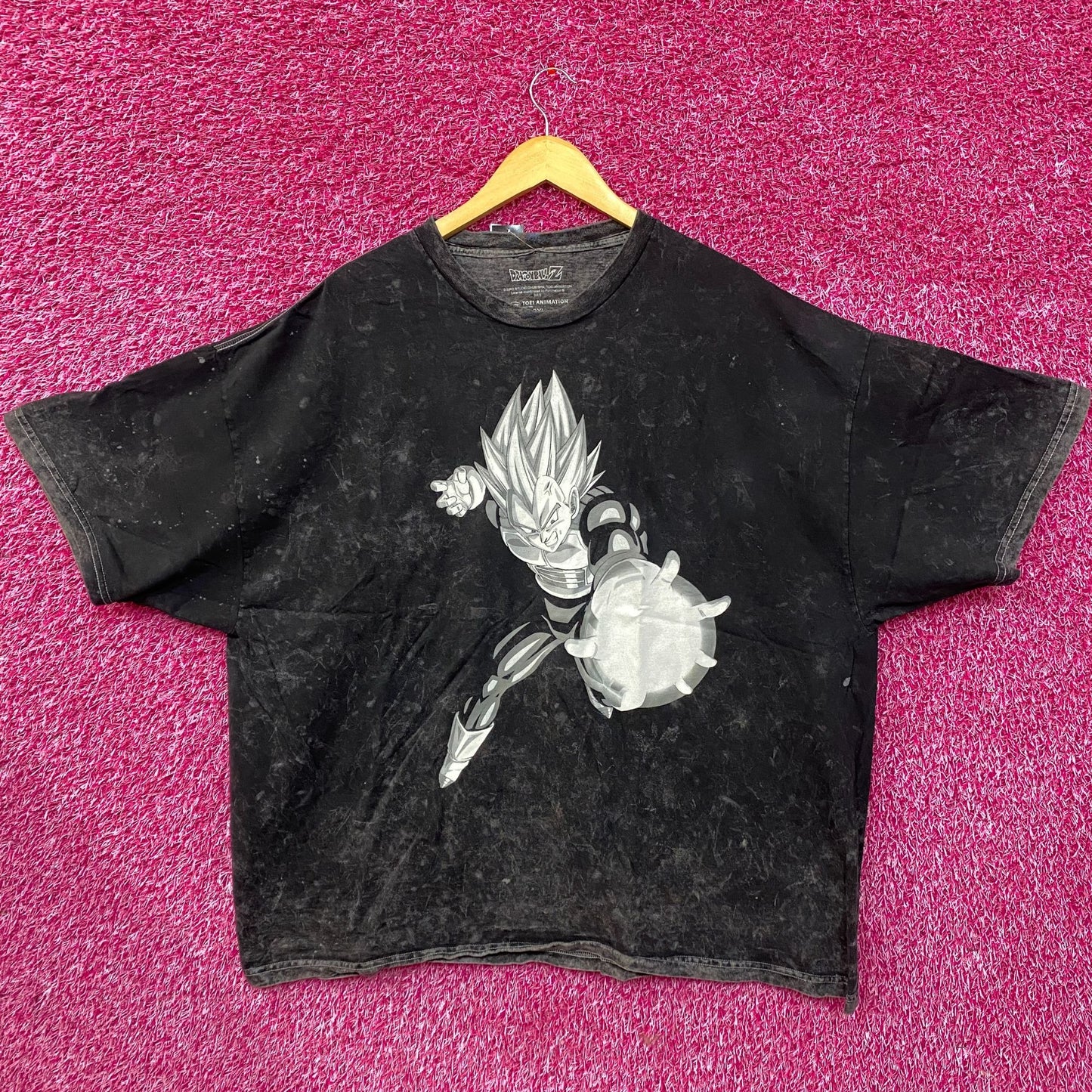 Dragon Ball Z Vegeta T-Shirt Extra Wide 2XL