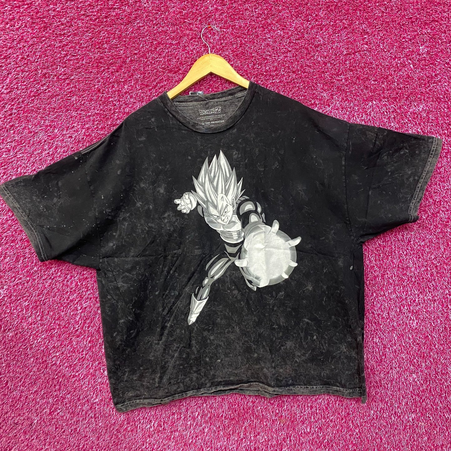 Dragon Ball Z Vegeta T-Shirt Extra Wide 2XL