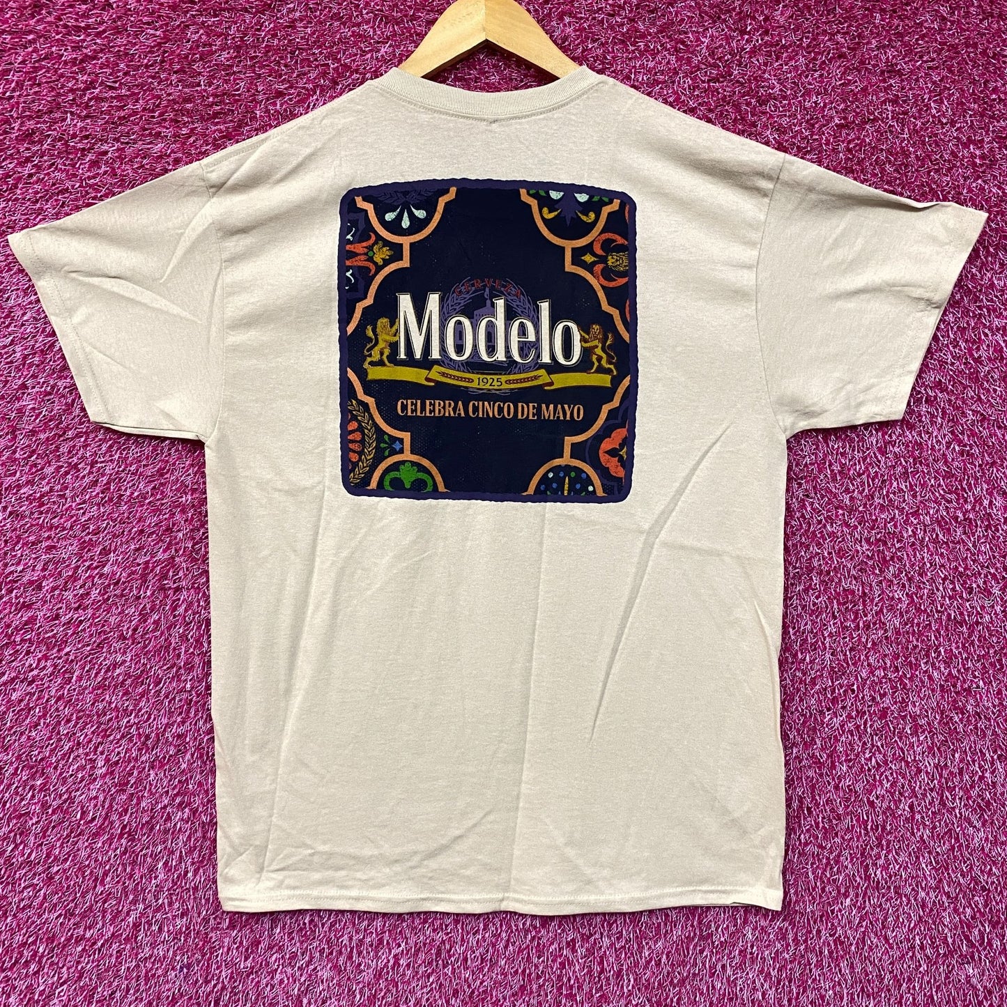 Cerveza Modelo Celebrate Cinco de Mayo Beer Promo T-Shirt L