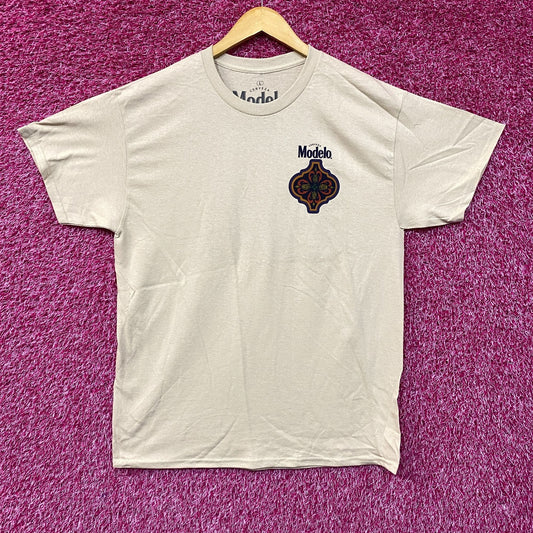 Cerveza Modelo Celebrate Cinco de Mayo Beer Promo T-Shirt L