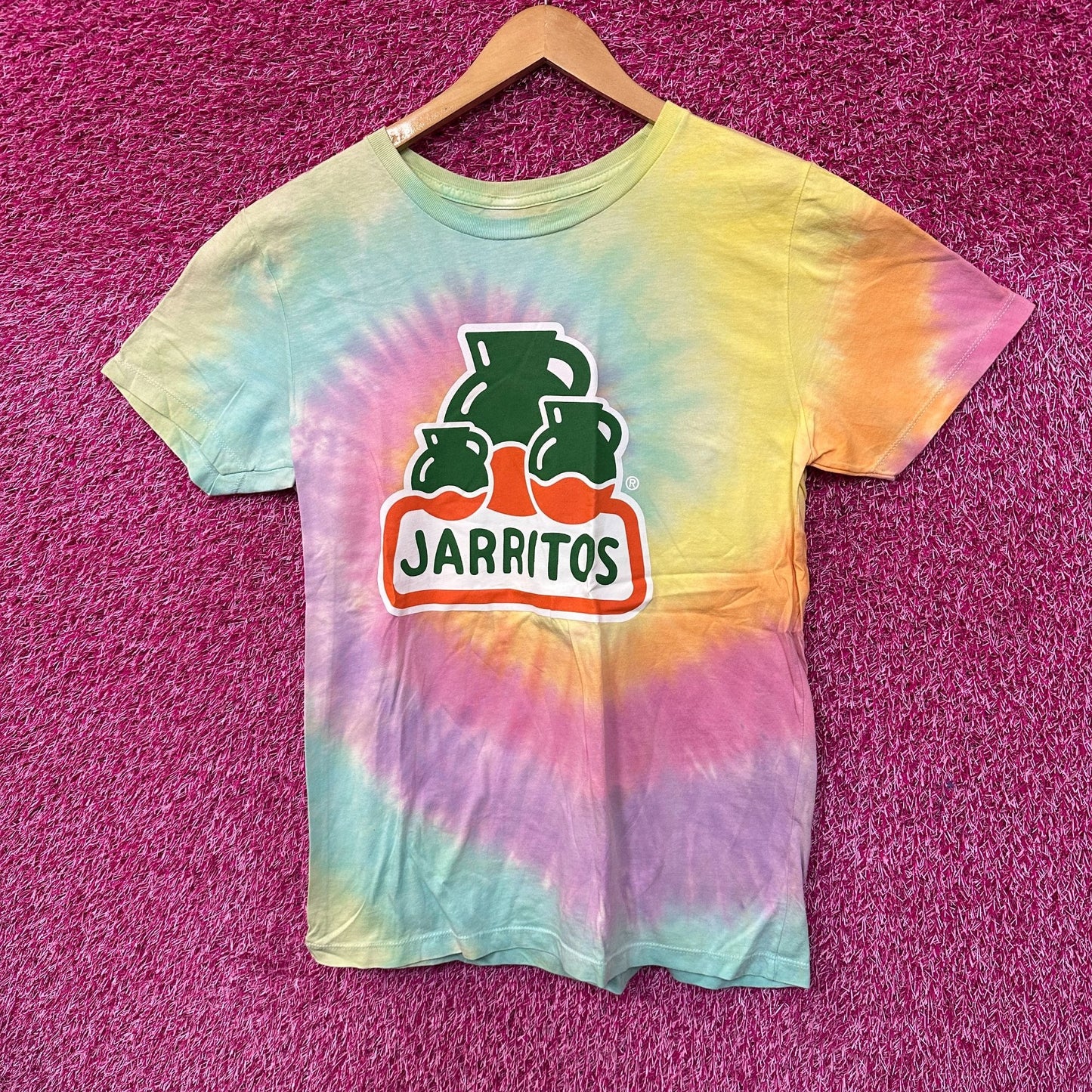 Jarritos Mexican Fruit Flavored Soda Promo Women’s Tie Dye L
