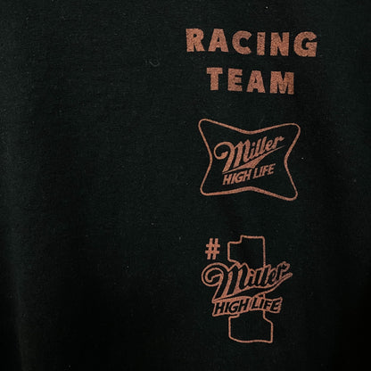 Junk Food Miller High Life Racing Pit Flea Market Fleece size Large