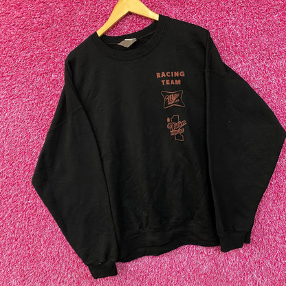 Junk Food Miller High Life Racing Pit Flea Market Fleece size Large