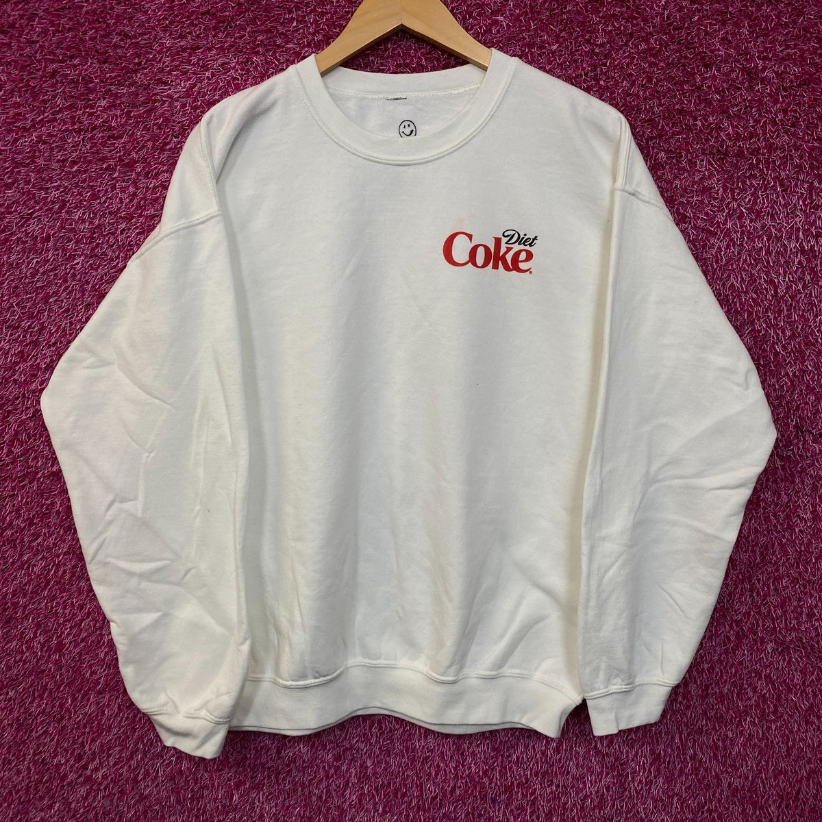 Diet Coke Graphic Crewneck Sweatshirt Small