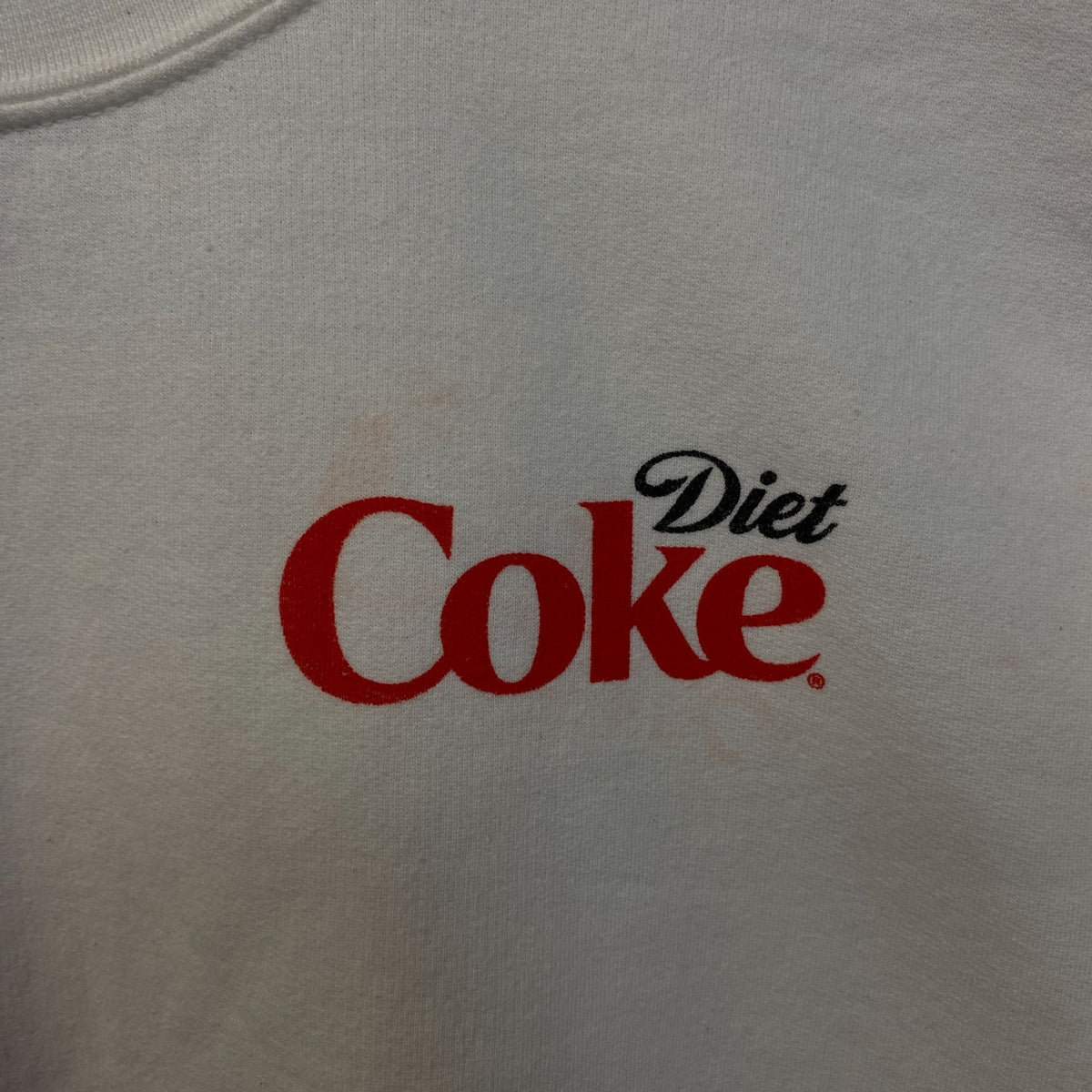 Diet Coke Graphic Crewneck Sweatshirt Small