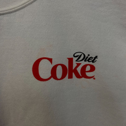 Diet Coke Graphic Crewneck Sweatshirt Small
