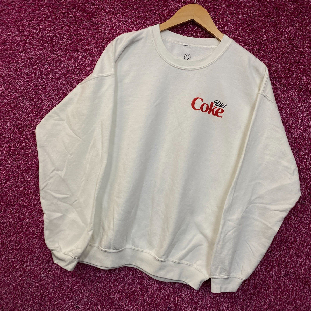 Diet Coke Graphic Crewneck Sweatshirt Small